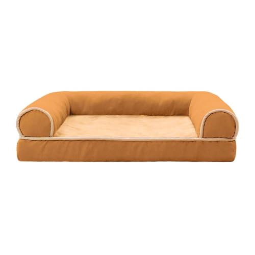 YAOGUI Hundebett Stilvolles Nest für kleine Welpen, Kätzchen, rechteckiger Korb, Haustierbett, abnehmbares Kissen für Haushalt, Haustier-Couch YAOGUI Hundebett Stilvolles Nest für kleine Welpen, Kätzchen, rechteckiger Korb, Haustierbett, abnehmbares Kissen für Haushalt, Haustier-Couch von YAOGUI