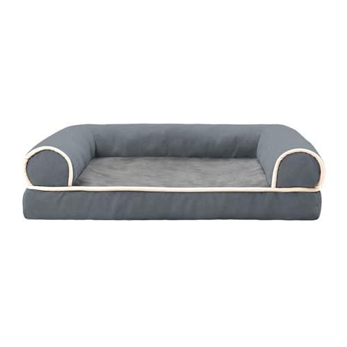 YAOGUI Hundebett Stilvolles Nest für kleine Welpen, Kätzchen, rechteckiger Korb, Haustierbett, abnehmbares Kissen für Haushalt, Haustier-Couch YAOGUI Hundebett Stilvolles Nest für kleine Welpen, Kätzchen, rechteckiger Korb, Haustierbett, abnehmbares Kissen für Haushalt, Haustier-Couch von YAOGUI