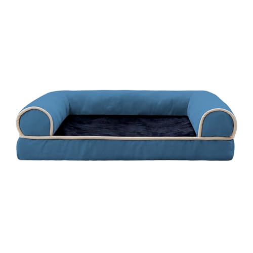 YAOGUI Hundebett Stilvolles Nest für kleine Welpen, Kätzchen, rechteckiger Korb, Haustierbett, abnehmbares Kissen für Haushalt, Haustier-Couch YAOGUI Hundebett Stilvolles Nest für kleine Welpen, Kätzchen, rechteckiger Korb, Haustierbett, abnehmbares Kissen für Haushalt, Haustier-Couch von YAOGUI