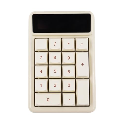 YAOGUI KM17 Ergonomische Zifferntastatur mit automatischem Schlafmodus, 17 Tasten, mechanische Tastatur, Hot-Swap-fähiger Mechanismus zur Anpassung von YAOGUI