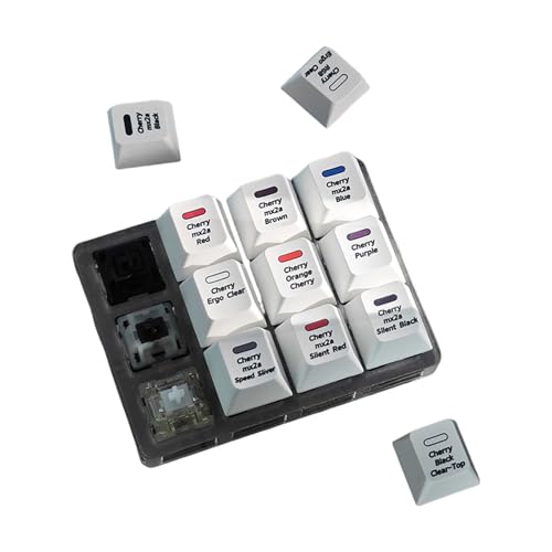 YAOGUI Kleine Tastatur Cherrys MX Switching Tester Switching Sampler Testwerkzeug Für Mechanische Tastaturen Mit Tastenkappe 12 Tasten YAOGUI Kleine Tastatur Cherrys MX Switching Tester Switching Sampler Testwerkzeug Für Mechanische Tastaturen Mit Tastenkappe 12 Tasten von YAOGUI