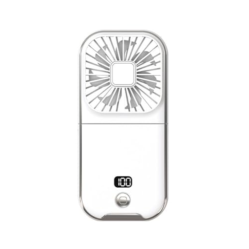 YAOGUI Kleiner Handventilator mit 5 einstellbaren Geschwindigkeiten, leiser USB-C-wiederaufladbarer Schreibtischventilator für drinnen und draußen, Geburtstag, Urlaub, USB C, wiederaufladbarer YAOGUI Kleiner Handventilator mit 5 einstellbaren Geschwindigkeiten, leiser USB-C-wiederaufladbarer Schreibtischventilator für drinnen und draußen, Geburtstag, Urlaub, USB C, wiederaufladbarer von YAOGUI