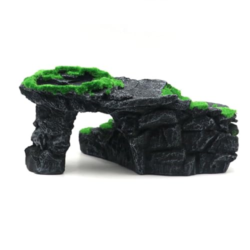 YAOGUI Künstliche Pflanze für Aquarien, Terrarien, Garnelen, Moos, Ornamente, grüner Stein für Terrarien YAOGUI Künstliche Pflanze für Aquarien, Terrarien, Garnelen, Moos, Ornamente, grüner Stein für Terrarien von YAOGUI