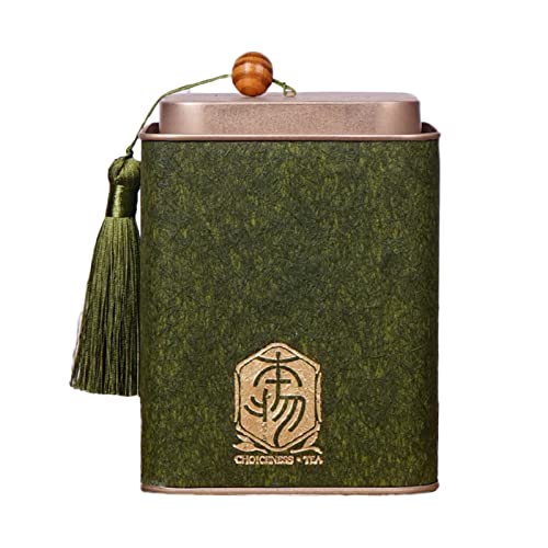 YAOGUI Metalldose aus Weißblech, quadratisch, Teedose mit Deckel, grüner Tee, Aufbewahrungsbox für Kaffee, Süßigkeiten, Zucker, Gewürze, Behälter für lose Aufbewahrung YAOGUI Metalldose aus Weißblech, quadratisch, Teedose mit Deckel, grüner Tee, Aufbewahrungsbox für Kaffee, Süßigkeiten, Zucker, Gewürze, Behälter für lose Aufbewahrung von YAOGUI