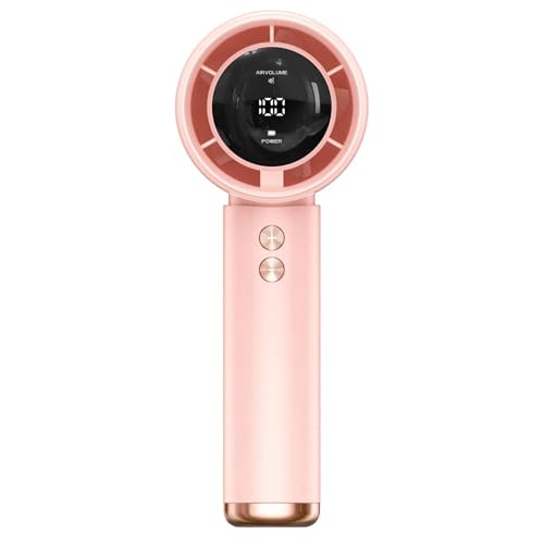 YAOGUI Multifunktionaler Handventilator, effizienter Kühlventilator, 3000 mAh, Textur, geeignet für Reisen, Büro und Außenbereich, ABS-Schreibtischventilator YAOGUI Multifunktionaler Handventilator, effizienter Kühlventilator, 3000 mAh, Textur, geeignet für Reisen, Büro und Außenbereich, ABS-Schreibtischventilator von YAOGUI