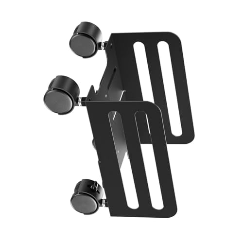 YAOGUI Rollender Computer-Turm aus Stahl, verstellbare Breite, mobiler CPU-Wagen mit feststellbaren Rollen, unter dem Schreibtisch, robuster Rollwagen aus Stahl YAOGUI Rollender Computer-Turm aus Stahl, verstellbare Breite, mobiler CPU-Wagen mit feststellbaren Rollen, unter dem Schreibtisch, robuster Rollwagen aus Stahl von YAOGUI