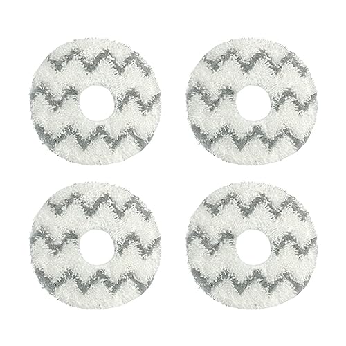 YAOGUI Set mit 4 saugfähigen Wischmopp-Pads für Staubsauger, waschbar, Wischroboter, Ersatztuch für vielseitiges Wischtuch YAOGUI Set mit 4 saugfähigen Wischmopp-Pads für Staubsauger, waschbar, Wischroboter, Ersatztuch für vielseitiges Wischtuch von YAOGUI