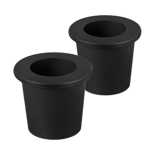 YAOGUI Terrassentisch-Regenschirm-Lochringe und Stabilisatorhülse für Outdoor-Freizeitbereich und Garten, 3,8 cm Schirmadapter, schwarzer Stabilisator YAOGUI Terrassentisch-Regenschirm-Lochringe und Stabilisatorhülse für Outdoor-Freizeitbereich und Garten, 3,8 cm Schirmadapter, schwarzer Stabilisator von YAOGUI