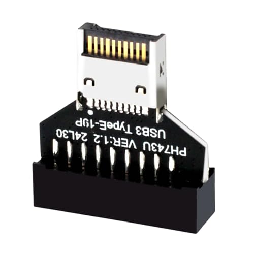 YAOGUI Typ E 20Pin auf USB 19P/20P Computer Motherboards Chassis Front USB Typ C Verlängerung Adapter Motherboards Zubehör YAOGUI Typ E 20Pin auf USB 19P/20P Computer Motherboards Chassis Front USB Typ C Verlängerung Adapter Motherboards Zubehör von YAOGUI