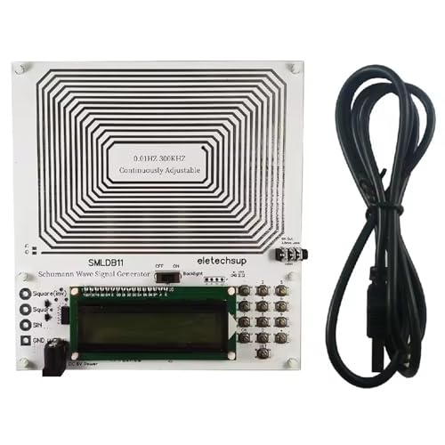 YAOGUI Wellenresonanzgenerator 0.01Hz-30000Hz Einstellbarer Sinus Square Reverse Square Waves Generator 7.83Hz von YAOGUI