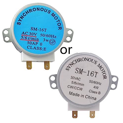 und Original Mikrowellen-Synchronmotor mit 2-poligen Klemmen für Mikrowellen-Drehteller-Motor von YAOGUI