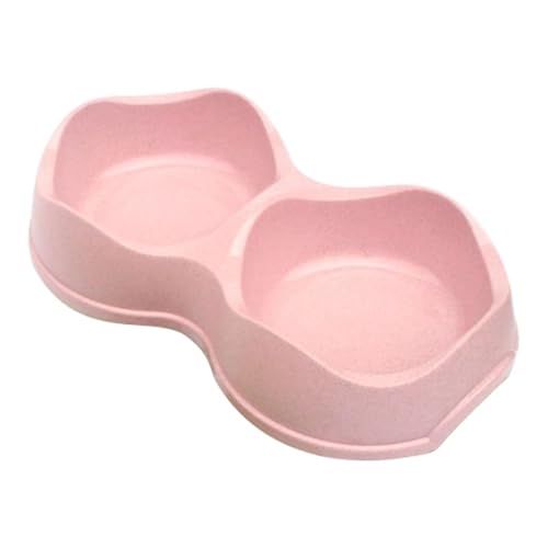 YAOHY Geteilte Reptilien Wasserschale Nahrungsmittel Geschirr Multifunktionale Schildkröten Wasserschale Für Hamster Reptile Näpfe Geschirr Und Reptilien(Pink) von YAOHY