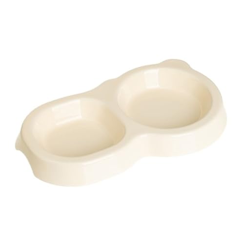 YAOHY Großer Mund Reptilien Wasserschale Multipurpose Dual-Compartment Keramik Schildkröten Wasserschale Trockene/Nasse Dual-Use Reptile Näpfe(Weiß) von YAOHY