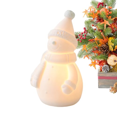 YAOPIU Beleuchtete Winter Figur | Keramik Weihnachtsdekoration Mit Licht - Wohndeko Für Wohnheim Wohnzimmer Klassenraum Feiertage YAOPIU Beleuchtete Winter Figur | Keramik Weihnachtsdekoration Mit Licht - Wohndeko Für Wohnheim Wohnzimmer Klassenraum Feiertage von YAOPIU