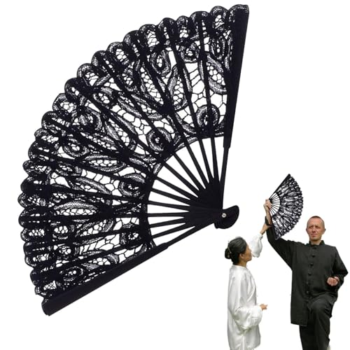 YAOPIU Handfächer, dekorative Faltfächer | Handventilator faltbar,Elegante Vintage-Fächer für Hochzeit, Tanz, Party, Kirche, Heimdekoration, Geschenk für Frauen YAOPIU Handfächer, dekorative Faltfächer | Handventilator faltbar,Elegante Vintage-Fächer für Hochzeit, Tanz, Party, Kirche, Heimdekoration, Geschenk für Frauen von YAOPIU