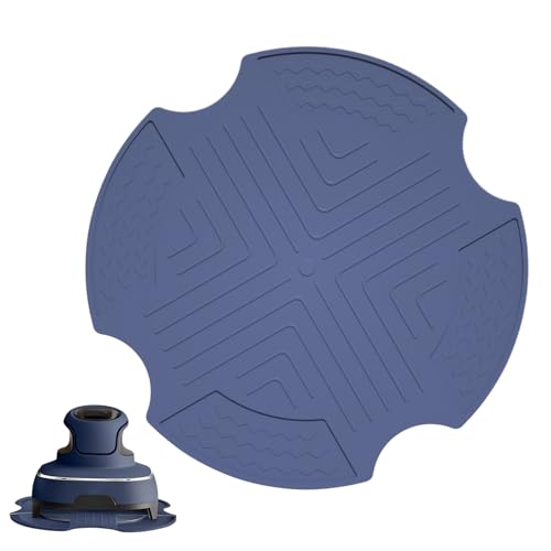 YAOPIU Hitzebeständige Unterlage Für Fritteuse | Silicone Heißluftfritteuse Untersetzer - Wiederverwendbar Für Kochen Backen Mikrowelle Küchentisch Geschenk von YAOPIU