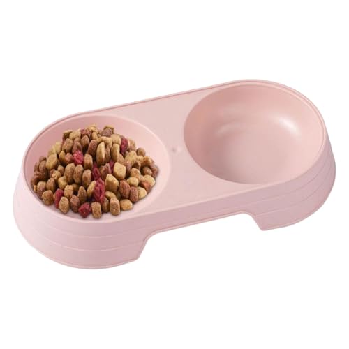 YAOPIU Hundefutterstation | Macaron erhöhte doppelte Hundenäpfe - Hundenapf Hundenapf Rutschfester für kleine mittelgroße Hunde und Haustiere von YAOPIU