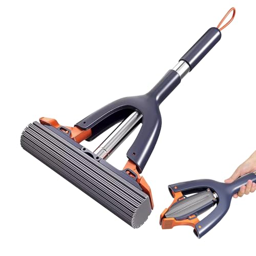 YAOPIU Mini Auswring-Mop,Schreibtisch Wischmopp - Reinigungsgerät Für Auto Fliesen Bad Küche von YAOPIU
