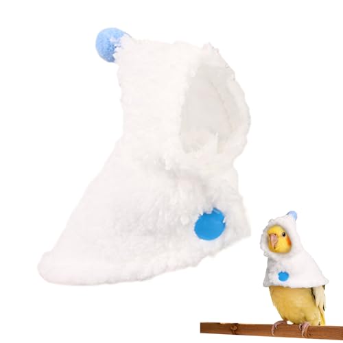 YAOPIU Winter-Stoff - Plüsch Vogeldecke Warme Sittich Umhang - Niedliches Cosplay Foto Zubehör Winter Vogelkostüm Für Nymphensittiche Und Wellensittiche YAOPIU Winter-Stoff - Plüsch Vogeldecke Warme Sittich Umhang - Niedliches Cosplay Foto Zubehör Winter Vogelkostüm Für Nymphensittiche Und Wellensittiche von YAOPIU