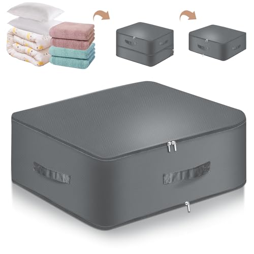 YAOZUP Ultra Platzsparender Selbstkomprimierender Organizer, 2024 Neuest Komprimierender Beutel, Groß Selbstkomprimierende bewegliche Organizertaschen für Decken, Kleidung, Bettdecken von YAOZUP