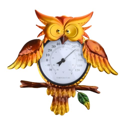 Auffälliges Thermometer, Temperaturmessgerät, präzise Temperaturmessung, ideal für den Außenbereich in Ihrem Hof oder Garten von YAPAILANG