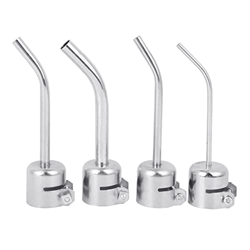 Heißluftdüsenverlängerung, Ellenbogen-Entlötstation mit 3/5/6/8 mm Düse für 852, 4 Stück von YAPAILANG