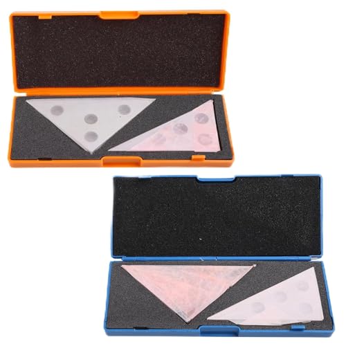 Industrielles Block-Set, Maschinisten-Werkzeug, 30-60-90 Grad & 45-45-90 Grad Fräsmessgerät von YAPAILANG