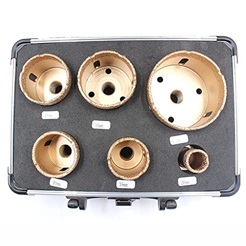 Marmor Lochöffner 5/6/8 Stück Set Marmor Lochöffner Multifunktionaler Trockensauger Lochöffner für Marmor von YAPAILANG