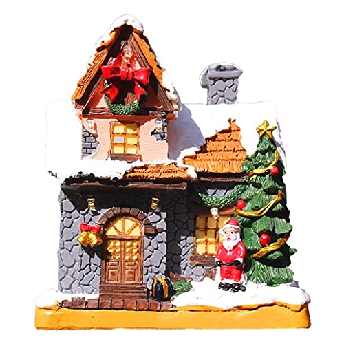 YAPAILANG Glühendes Haus Weihnachten Rasen Garten Weihnachtsdekorationen Outdoor Vintage Weihnachtsdekorationen Horrorable Figuren von YAPAILANG