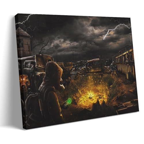 YAPING Lightning Weather Troopers Spot Lava Canvas Print 08x12inch(20x30cm) von YAPING
