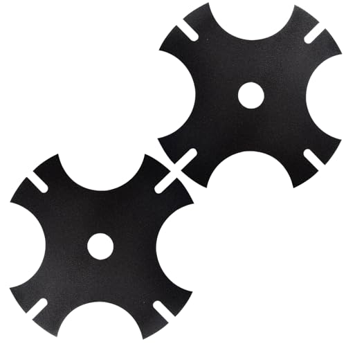 YAQINGMY AEB0800 Sternschneideklingen (2,5 cm Mittelloch), kompatibel mit EGO 56V EA0800, ME0801, ME0800 Kantenschneider, 2 Stück von YAQINGMY