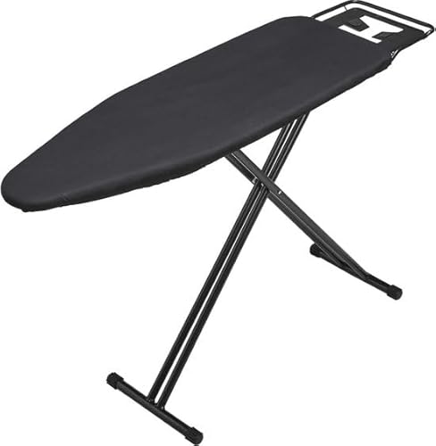 Yar Strijkplank voor Stoom – 120x40 cm extra breiter Bügeltisch mit Halterung für Dampfbügeleisenstation, höhenverstellbarem stabilem Metallrahmen, rutschfesten Füßen und Baumwollbezug – Zwart Yar Strijkplank voor Stoom – 120x40 cm extra breiter Bügeltisch mit Halterung für Dampfbügeleisenstation, höhenverstellbarem stabilem Metallrahmen, rutschfesten Füßen und Baumwollbezug – Zwart von YAR