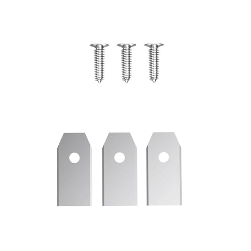 YARDCARE Schneidmesser mit Schrauben – passend für alle Mähroboter-Modelle(V100,E400,M800PLUS YARDCARE Schneidmesser mit Schrauben – passend für alle Mähroboter-Modelle(V100,E400,M800PLUS von YARDCARE
