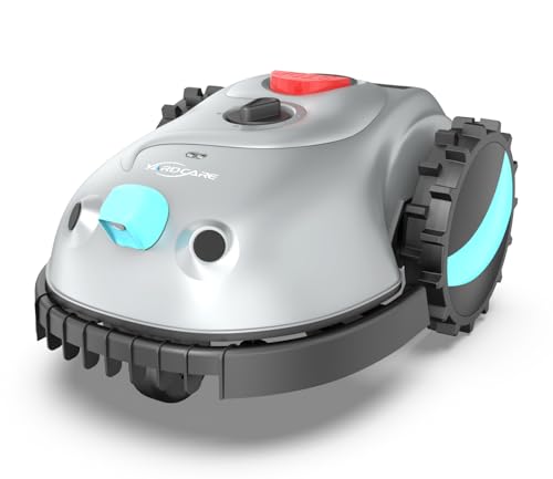 YARDCARE V100 Mähroboter, kabellos, mit visueller Navigation, Hinderniserkennung 150, Rasenmähroboter mit Akku, Graskamm, Ersatzklingen YARDCARE V100 Mähroboter, kabellos, mit visueller Navigation, Hinderniserkennung 150, Rasenmähroboter mit Akku, Graskamm, Ersatzklingen von YARDCARE