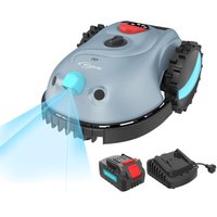 YARDCARE V100 Mähroboter ohne Begrenzungskabel, mit Vision-Navigation, Hindernisvermeidung(150 Arten), 4,0 Ah Akku Rasenmäher Roboter, Rasenroboter von YARDCARE