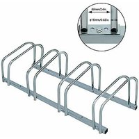 Fahrradständer, Mehrfachständer Für Boden- und Wandmontage, ca. 100 x 32 x 26 cm, Für 3 Fahrräder YARDIN von YARDIN