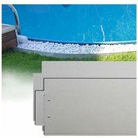 Rasenkante verzinkt Beeteinfassung Beetumrandung Mähkante Metall Palisade Länge: 10 m - Höhe: 18 cm, Silber - Yardin Rasenkante verzinkt Beeteinfassung Beetumrandung Mähkante Metall Palisade Länge: 10 m - Höhe: 18 cm, Silber - Yardin von YARDIN