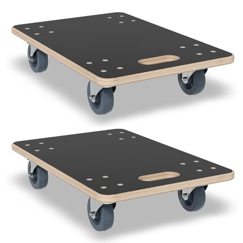 YARDIN 2 Stück Rollbrett Transportroller Möbelroller Rollbretter mit Feststellbaren Rädern Transporter 600 x 400 x 145 mm Transporthilfe für Umzug Möbel-Transport max. 200 kg Tragkraft YARDIN 2 Stück Rollbrett Transportroller Möbelroller Rollbretter mit Feststellbaren Rädern Transporter 600 x 400 x 145 mm Transporthilfe für Umzug Möbel-Transport max. 200 kg Tragkraft von YARDIN