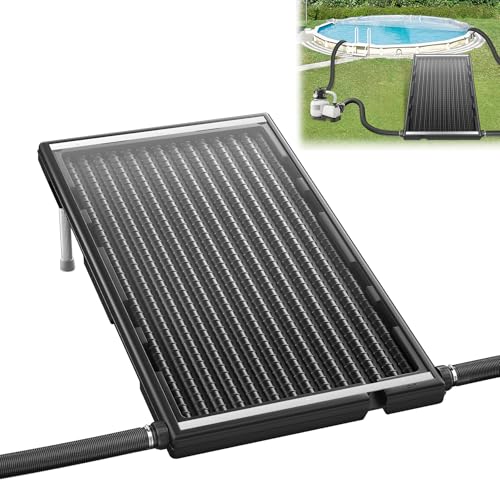 YARDIN Poolheizung Solar Pool Solarheizung Sonnenkollektor Anschluss Ø 50mm Pool Heizung für Warmwasser Dusche Gartendusche Rechteckig Schwarz 111 x 66 x 35 cm 2er Set YARDIN Poolheizung Solar Pool Solarheizung Sonnenkollektor Anschluss Ø 50mm Pool Heizung für Warmwasser Dusche Gartendusche Rechteckig Schwarz 111 x 66 x 35 cm 2er Set von YARDIN