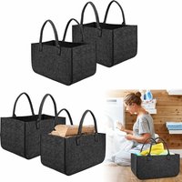 YARDIN Filztaschen Kaminholztasche Filz Kaminholzkorb Shopper Einkaufstasche Faltbar Zeitungskorb Zeitungsst nder für Kaminholz Zeitungen Holz YARDIN Filztaschen Kaminholztasche Filz Kaminholzkorb Shopper Einkaufstasche Faltbar Zeitungskorb Zeitungsst nder für Kaminholz Zeitungen Holz von YARDIN