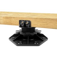 Stelzlager höhenverstellbar Stellfüße-Terrassenlager Justierbarer Balkenlager Stelzlager für Terrassendielen-Unterkonstruktion, Terrassenplatten, von YARDIN