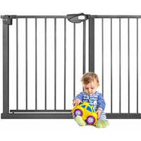 Yardin - Türschutzgitter Treppenschutzgitter ohne Bohren, Türgitter Baby Absperrgitter, Kindersicherung Treppe Schutzgitter für Kinder und Hunde, von YARDIN