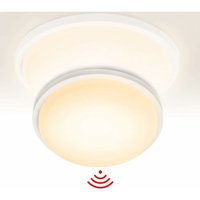 Yardin - led Deckenleuchte mit Bewegungsmelder, led Deckenlampe mit Radar Sensor IP44 für Flur, Wohnzimmer, Schlafzimmer, Badezimmer, Balkon, Eingang von YARDIN