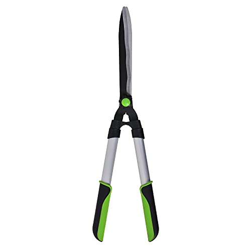 YARDSMITH Heckenschere Strauchschere Gartenschere Schere Wellenschliff 650 mm von Yardsmith