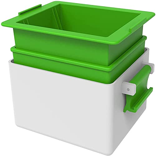 Tofu-Presse, entfernen Sie einfach Wasser aus Tofu in 10–20 Minuten für mehr Leckere. Tofu-Presse, spülmaschinenfest, Tofu-Abtropfgestell und Sieb, tolles Geschenk für Tofu-Liebhaber Tofu-Presse, entfernen Sie einfach Wasser aus Tofu in 10–20 Minuten für mehr Leckere. Tofu-Presse, spülmaschinenfest, Tofu-Abtropfgestell und Sieb, tolles Geschenk für Tofu-Liebhaber von YARKOR