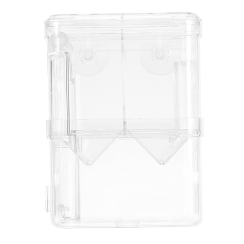 Aquarienfischzuchtbox für Babyfische und Garnelen Transparente Isolationszuchtbox zur Sicheren Aufzucht von Clownfischen und Guppys Langlebig und Multifunktional von YARNOW