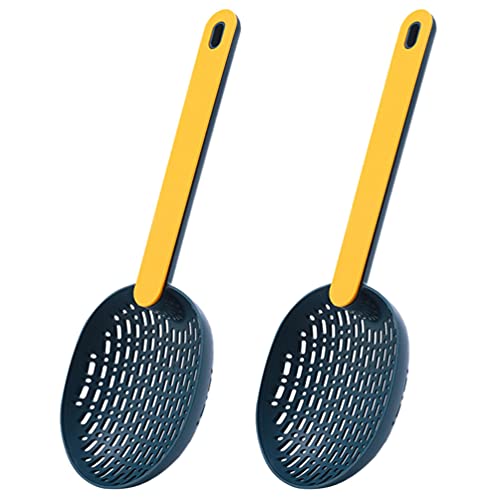 Küchensieb Kunststoff Seiher Nudelsieb Fondue Sieb Schöpflöffel Sieb Siebkelle Abtropfsieb Lebensmittelsieb Schlitzlöffel Skimmer Löffel Spaghettilöffel für Küche Backen Kochen 2 Stück Blau Gelb Küchensieb Kunststoff Seiher Nudelsieb Fondue Sieb Schöpflöffel Sieb Siebkelle Abtropfsieb Lebensmittelsieb Schlitzlöffel Skimmer Löffel Spaghettilöffel für Küche Backen Kochen 2 Stück Blau Gelb von YARNOW