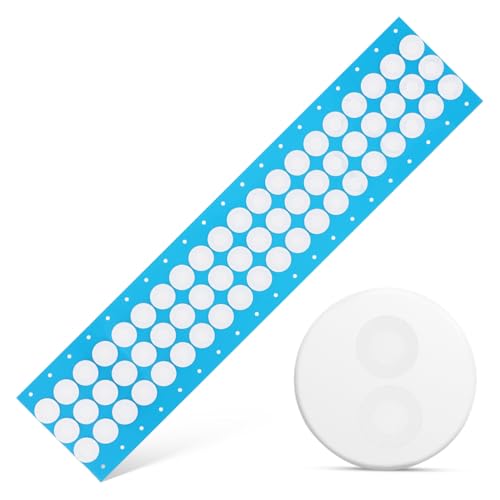 YARNOW 1 Blatt mikroporöse Filtermembran Patch Aufkleber aus synthetischem Filterpapier mikrofilter synthetische Filterscheibe Filterpads für Glasdeckel Einrohr-Filterpad eptfe Weiß von YARNOW
