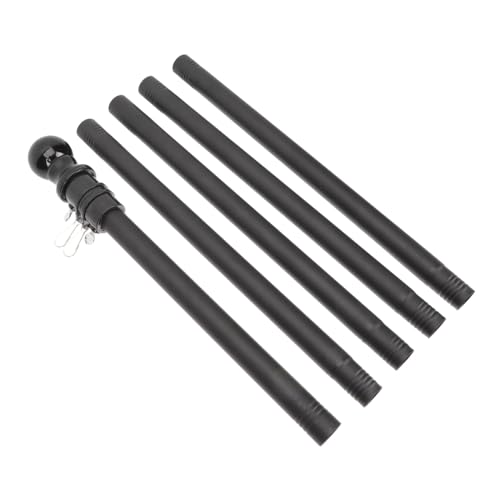 YARNOW 1satz Edelstahl Flaggenmast Rostfreier Stabiler Fahnenmast Für Garten Rotierender Fahnenhalter Für Feiertagsdekoration Und Außeneinsatz von YARNOW