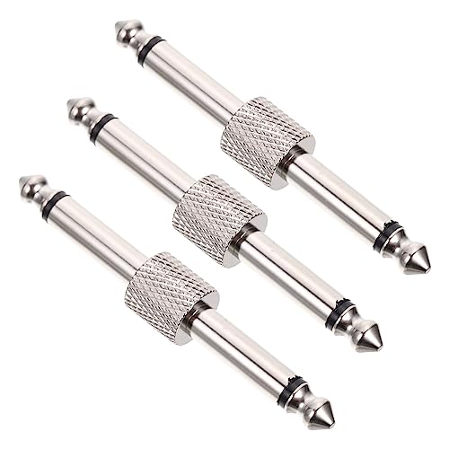 YARNOW 1 Satz Gitarren Pedal Patch Connector Adapter Für Effektpedale Kompakt Langlebig Nickelbeschichtet Für Pedalboards Minimiert Zwischen Effekten 3 Stück YARNOW 1 Satz Gitarren Pedal Patch Connector Adapter Für Effektpedale Kompakt Langlebig Nickelbeschichtet Für Pedalboards Minimiert Zwischen Effekten 3 Stück von YARNOW